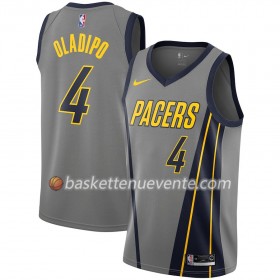 Maillot Basket Indiana Pacers Victor Oladipo 4 2018-19 Nike City Edition Gris Swingman - Homme